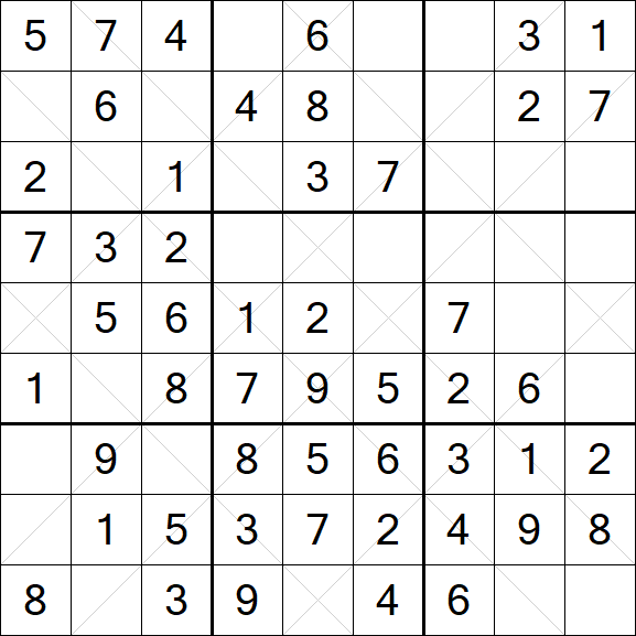 Argyle Sudoku - Fácil