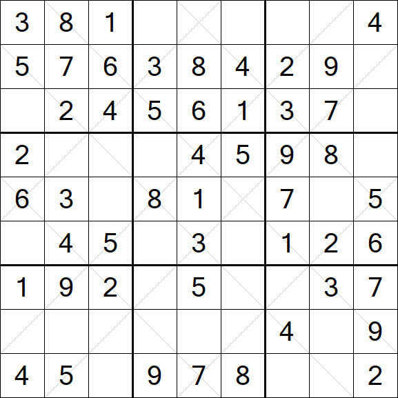 Argyle Sudoku - Fácil