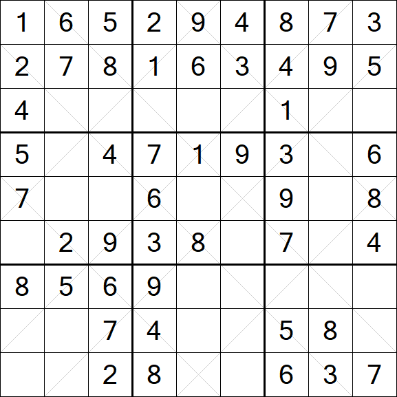 Argyle Sudoku - Einfach