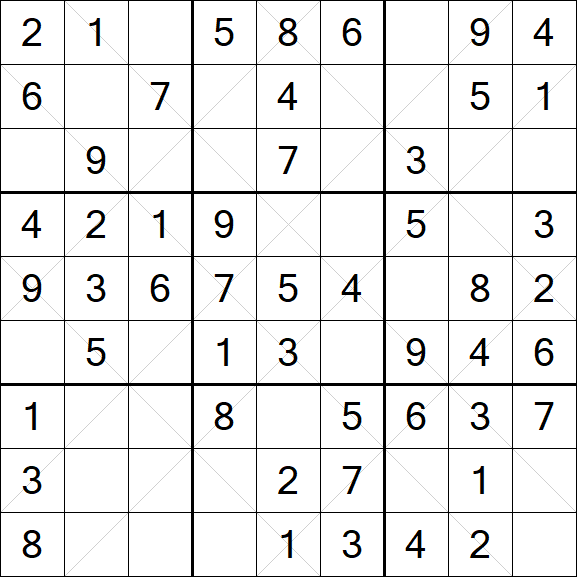 Argyle Sudoku - Einfach