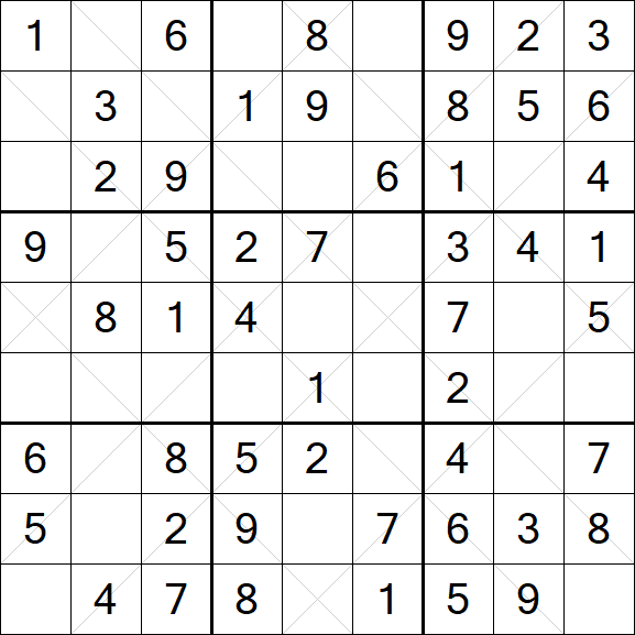 Argyle Sudoku - Easy
