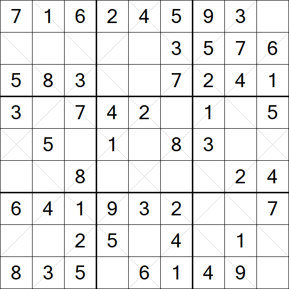 Argyle Sudoku - Easy