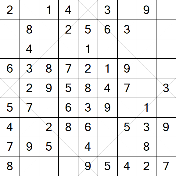 Argyle Sudoku - Easy