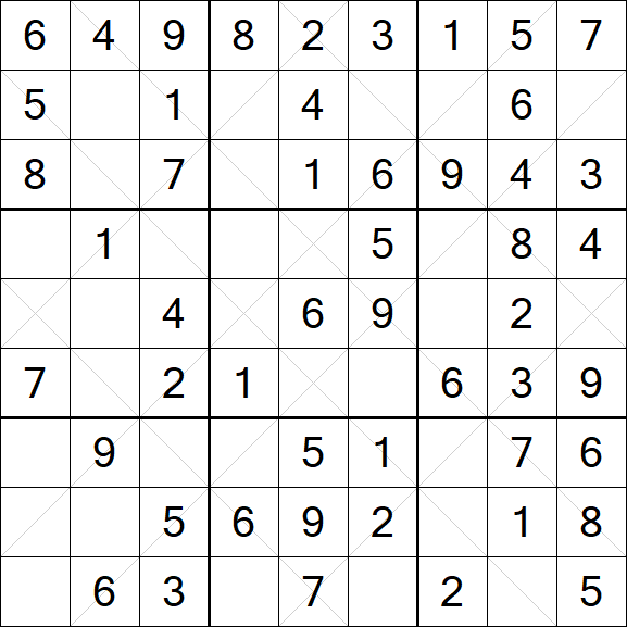 Argyle Sudoku - Einfach