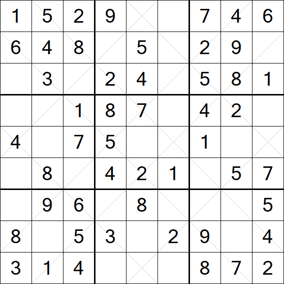 Argyle Sudoku - Einfach
