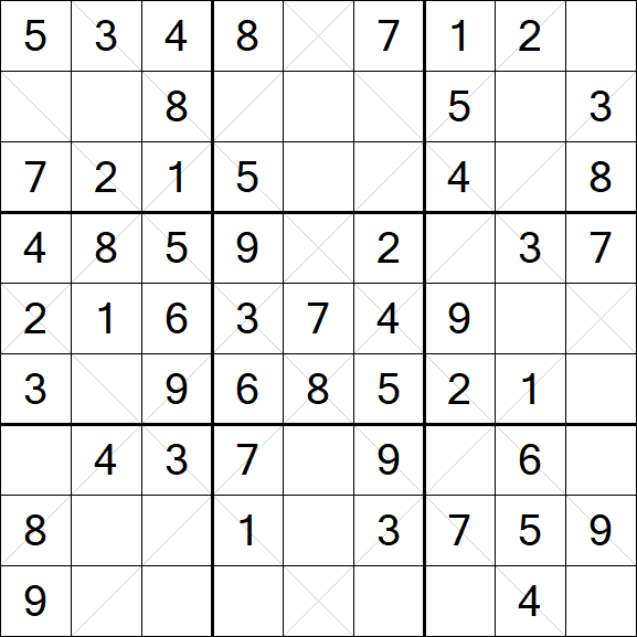 Argyle Sudoku - Einfach