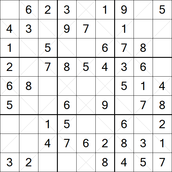 Argyle Sudoku - Easy