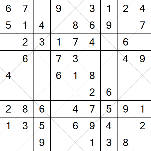Argyle Sudoku - Einfach