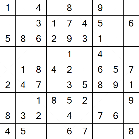 Argyle Sudoku - Einfach