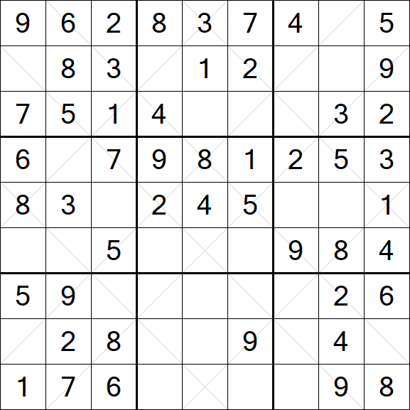 Argyle Sudoku - Einfach
