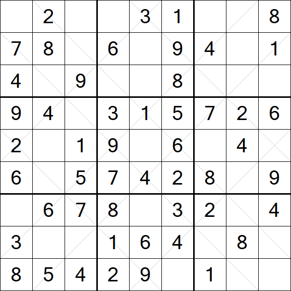 Argyle Sudoku - Fácil