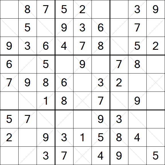 Argyle Sudoku - Simple