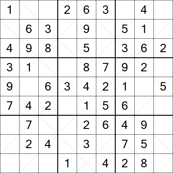 Argyle Sudoku - Simple