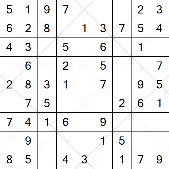 Argyle Sudoku - Easy
