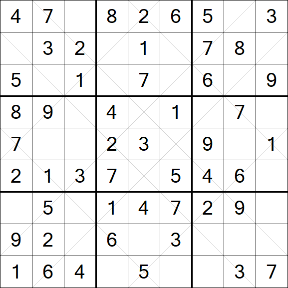 Argyle Sudoku - Easy