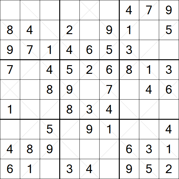 Argyle Sudoku - Easy
