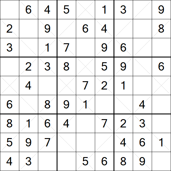 Argyle Sudoku - Simple