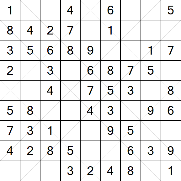Argyle Sudoku - Simple