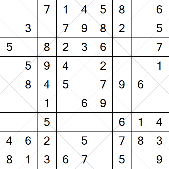 Argyle Sudoku - Einfach
