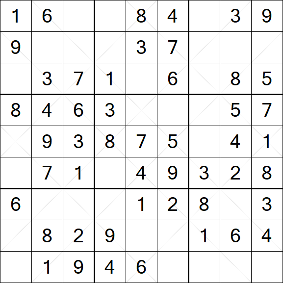 Argyle Sudoku - Einfach