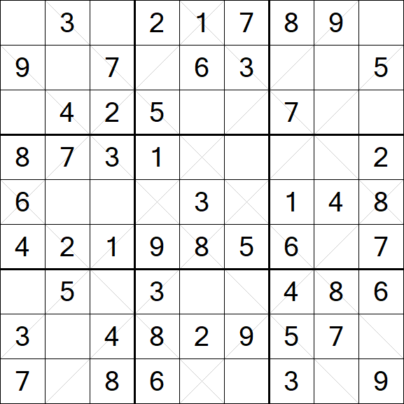 Argyle Sudoku - Easy