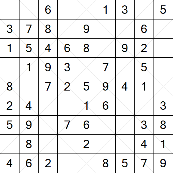 Argyle Sudoku - Easy