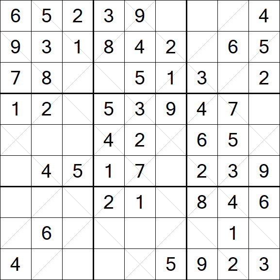Argyle Sudoku - Einfach