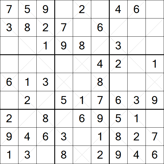 Argyle Sudoku - Einfach