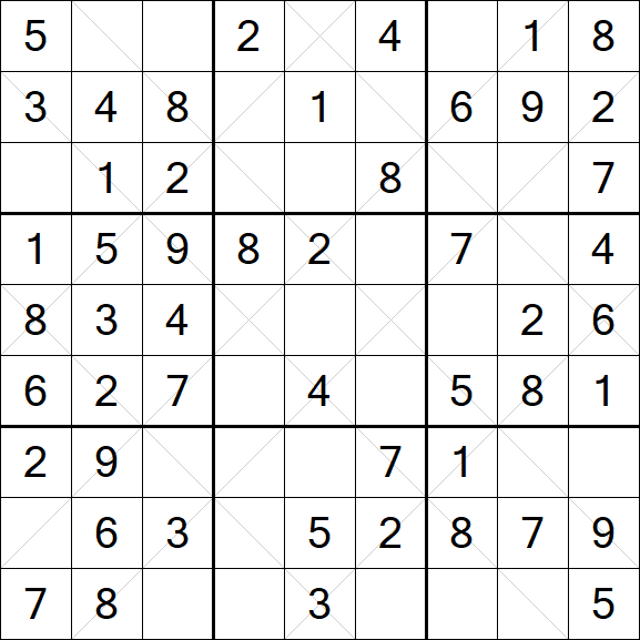 Argyle Sudoku - Easy