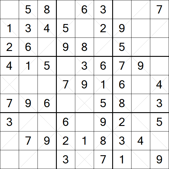 Argyle Sudoku - Easy