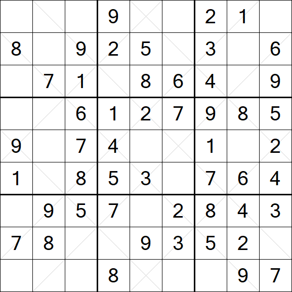 Argyle Sudoku - Easy