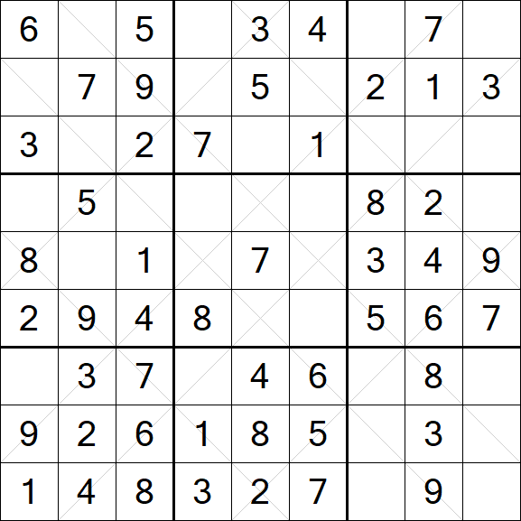 Argyle Sudoku - Easy