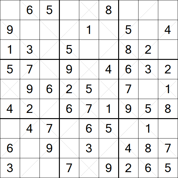 Argyle Sudoku - Simple