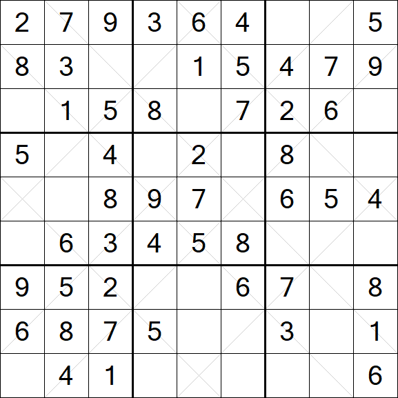 Argyle Sudoku - Simple