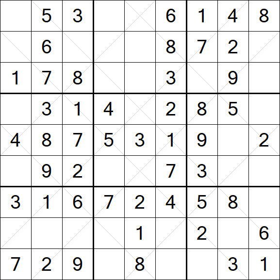 Argyle Sudoku - Easy