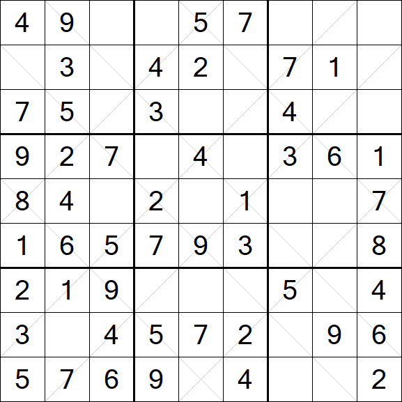 Argyle Sudoku - Easy