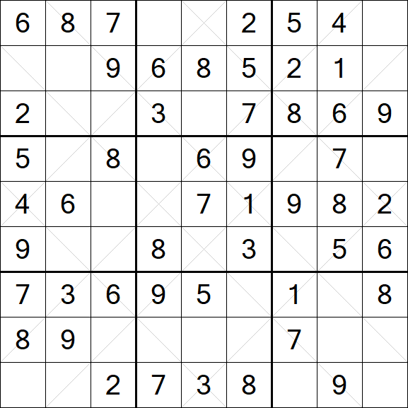 Argyle Sudoku - Easy