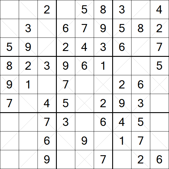 Argyle Sudoku - Easy