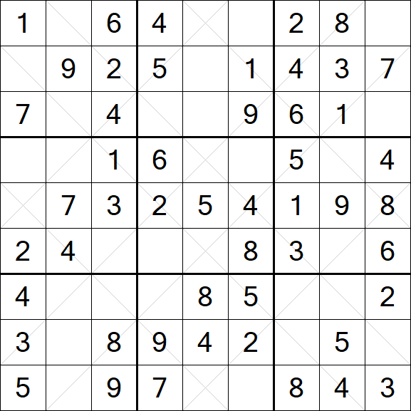 Argyle Sudoku - Easy