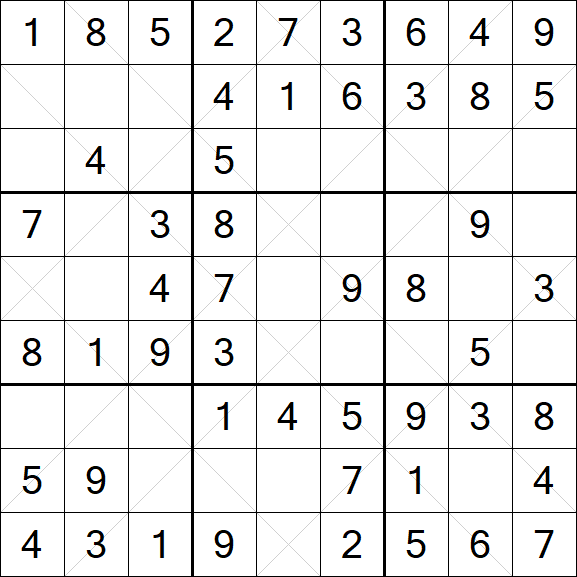 Argyle Sudoku - Easy