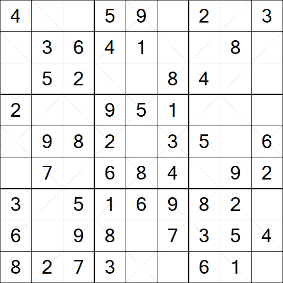 Argyle Sudoku - Easy