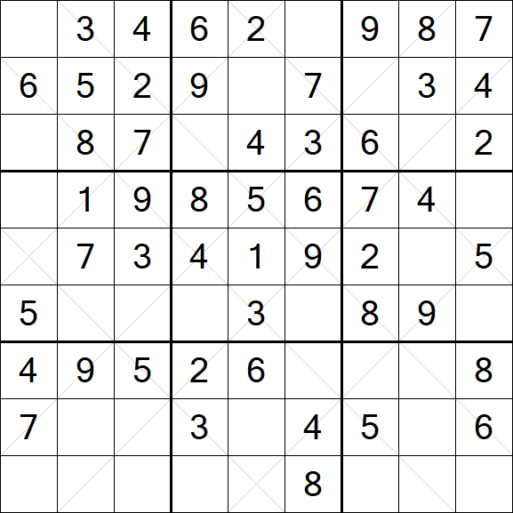 Argyle Sudoku - Easy