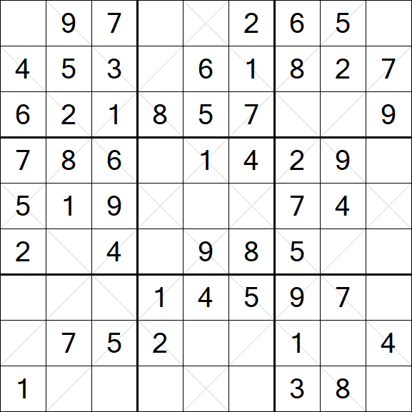 Argyle Sudoku - Einfach