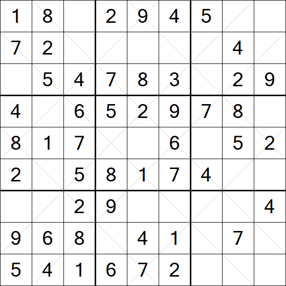 Argyle Sudoku - Einfach