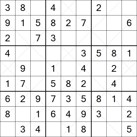Argyle Sudoku - Einfach