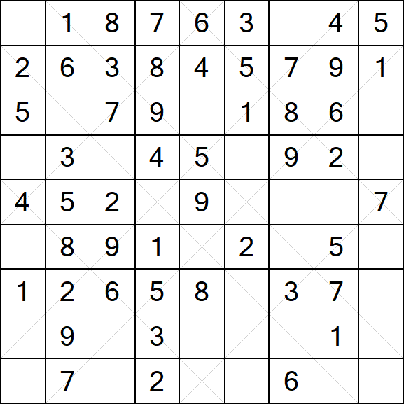 Argyle Sudoku - Simple