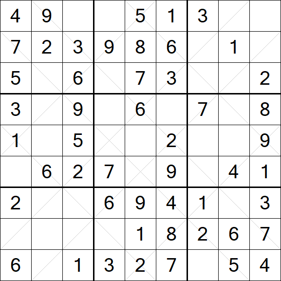 Argyle Sudoku - Simple