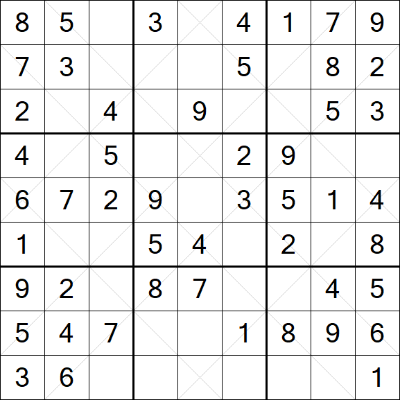 Argyle Sudoku - Simple