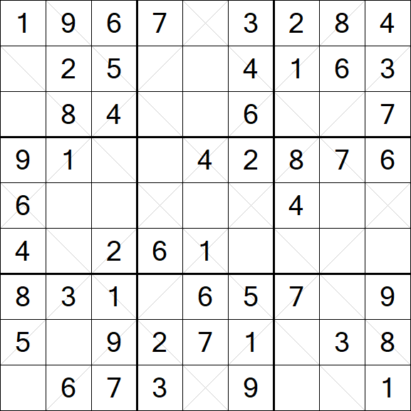 Argyle Sudoku - Simple