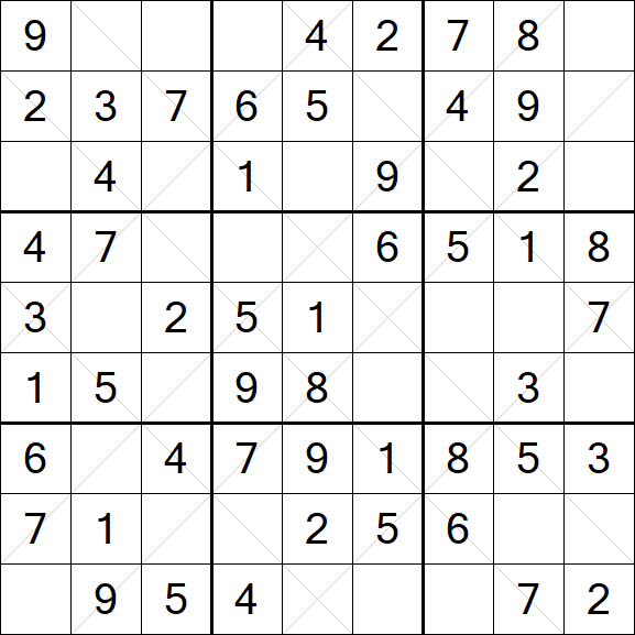 Argyle Sudoku - Simple